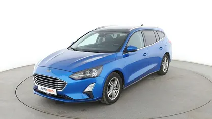 Gebraucht Ford Focus Titanium 150 PS (110 kW) 2019 Blau Kombi