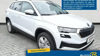 Neu Skoda Karoq Selection 150 PS (110 kW) 2026 Moonweiß metallic SUV