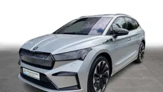 Brillantsilber metallic Gebraucht 2024 Skoda Enyaq iV SportLine SUV | 55.950 € (Fairer Preis)