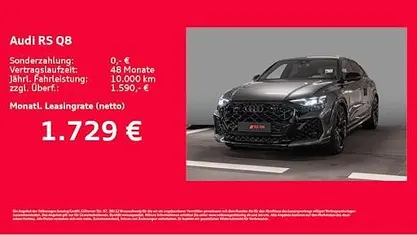 Neu Audi RS Q8 Ambiente 600 PS (441 kW) 2025 Grau SUV
