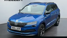 Blau Gebraucht 2021 Skoda Karoq SportLine SUV | 32.220 € (Fairer Preis)