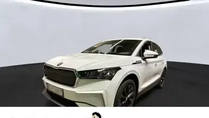 Gebraucht Skoda Enyaq iV Loft 150 kW (204 PS) 2023 Moonweiss metallic SUV