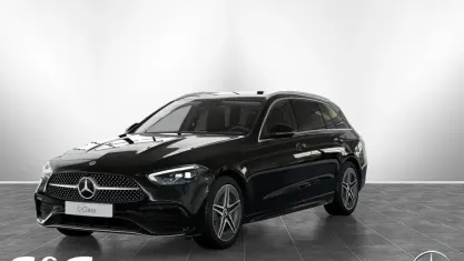 Gebraucht Mercedes C180 AMG 170 PS (125 kW) 2025 Metalliclack obsidianschwarz Kombi