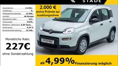Weiß Neu 2025 Fiat Panda Kleinwagen | 13.900 € (Superpreis)