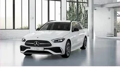 Unilack polarweiß Gebraucht 2023 Mercedes C180 AMG Kombi | 32.880 € (Fairer Preis)