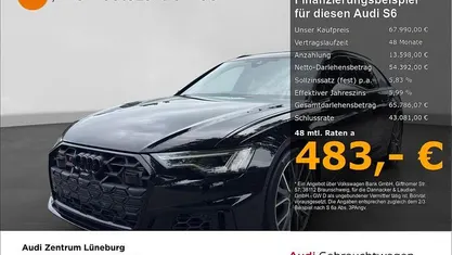 Mythosschwarz Gebraucht 2024 Audi S6 Ambiente Kombi | 67.990 € (Fairer Preis)