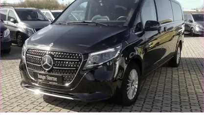 Used Mercedes V300 Avantgarde 237 HP (174 kW) 2024 Black Minivan