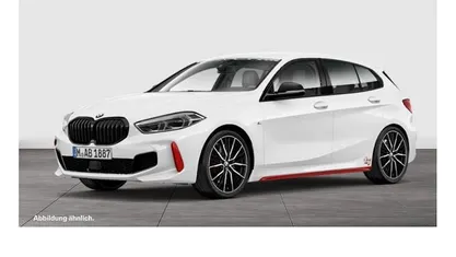 Weiß Gebraucht 2022 BMW 128 M Sport Limousine | 30.880 € (Fairer Preis)