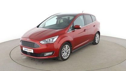 Gebraucht Ford C-MAX Titanium 150 PS (110 kW) 2017 Rot Van / Kleinbus