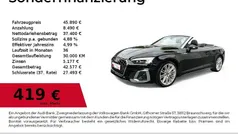 Gebraucht 2023 Audi A5 Cabriolet S-Line Cabrio | 45.890 € (Fairer Preis)
