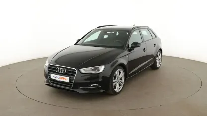 Gebraucht Audi A3 S-Line 2015 Schwarz Limousine