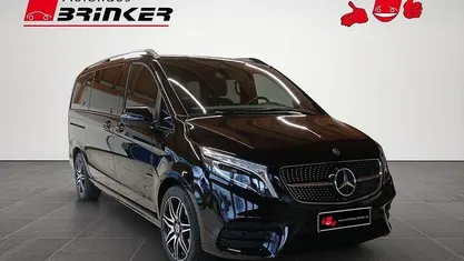 Gebraucht Mercedes V250 Avantgarde Edition 190 PS (139 kW) 2021 Obsidianschwarz metallic Van / Kleinbus