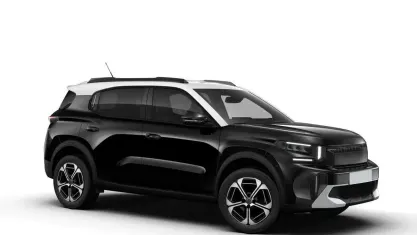 Neu Citroën C3 Aircross 2026 Brightblau metallic mit schwarzem dach SUV