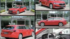 Carmine red metallic Gebraucht 2024 Skoda Superb Selection Kombi | 35.980 € (Fairer Preis)