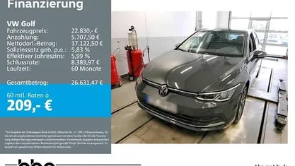 Gebraucht VW Golf VIII Move 150 PS (110 kW) 2024 Grau Limousine