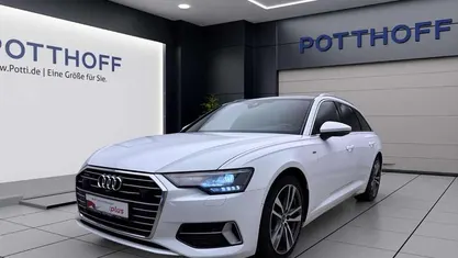 Weiss Gebraucht 2023 Audi A6 S-Line Kombi | 38.750 € (Fairer Preis)