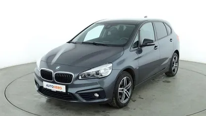 Grau Gebraucht 2016 BMW 218 Active Tourer Sport Line Van / Kleinbus | 12.260 € (Fairer Preis)