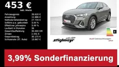 Chronosgrau metallic Gebraucht 2024 Audi Q3 Sportback S-Line SUV | 39.620 € (Superpreis)