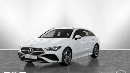 Gebraucht Mercedes CLA200 Shooting Brake AMG 163 PS (119 kW) 2025 Unilack polarweiß Kombi