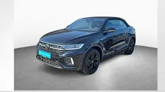 Deep black perleffekt schwarz Gebraucht 2024 VW T-Roc Cabriolet R-line Cabrio | 31.990 € (Guter Preis)