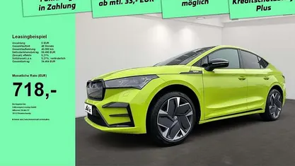 Mamba grün Gebraucht 2025 Skoda Enyaq iV Suite SUV | 56.298 € (Fairer Preis)