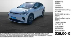 Gletscherweiß metallic Gebraucht 2024 VW ID.4 GTX SUV | 44.440 € (Superpreis)