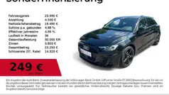 Mythosschwarz metallic Gebraucht 2024 Audi A1 Sportback Ambiente Kleinwagen | 23.990 € (Guter Preis)