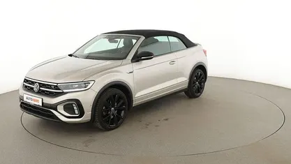 Gebraucht VW T-Roc Cabriolet R-line 150 PS (110 kW) 2022 Gold Cabrio