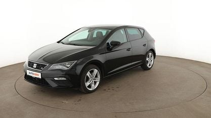 Używany Seat Leon FR 180 KM (132 kW) 2018 Czarny Sedan/Limuzyna
