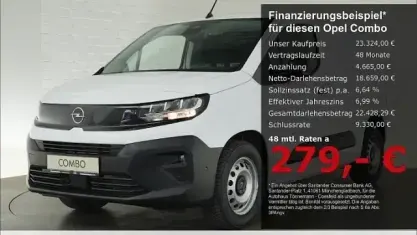 Neu Opel Combo 101 PS (74 kW) 2026 Weiß Van / Kleinbus