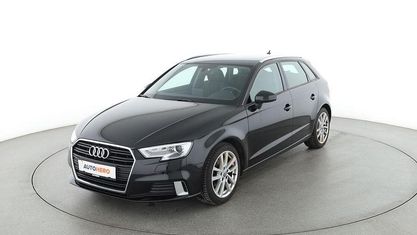 Używany Audi A3 Sport 150 KM (110 kW) 2018 Czarny Sedan/Limuzyna