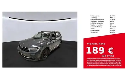Gebraucht VW Tiguan Comfortline 245 PS (180 kW) 2022 SUV