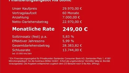 Neu Kia Stonic GT-Line 116 PS (85 kW) 2026 Blau SUV