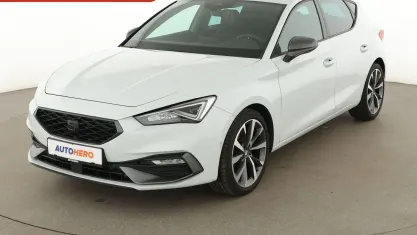 Gebraucht Seat Leon FR 150 PS (110 kW) 2021 Weiß Limousine