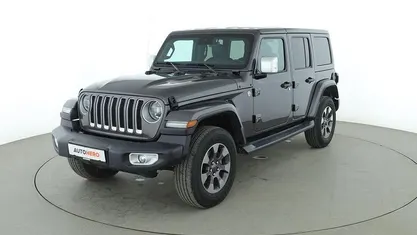 Gebraucht Jeep Wrangler Unlimited Sahara 271 PS (199 kW) 2020 Grau SUV