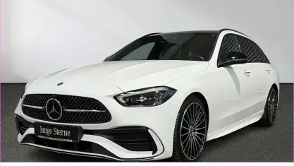 Gebraucht Mercedes C220 AMG 200 PS (147 kW) 2022 Weiß Limousine