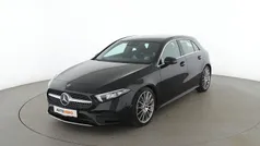 Schwarz Gebraucht 2021 Mercedes A180 AMG line Limousine | 24.410 € (Fairer Preis)