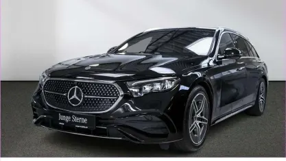 Gebraucht Mercedes E200 AMG 204 PS (150 kW) 2025 Lack obsidianschwarz Kombi