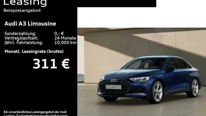 Gebraucht Audi A3 Comfort 150 PS (110 kW) 2025 Navarrablau metallic Limousine