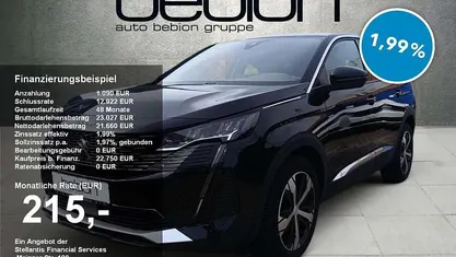 Metfa schwarz perla Gebraucht 2023 Peugeot 3008 Allure Limousine | 22.750 € (Fairer Preis)