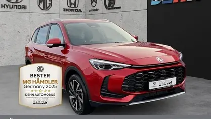 Diamond red Gebraucht 2025 MG ZS Luxury Limousine | 24.950 € (Fairer Preis)
