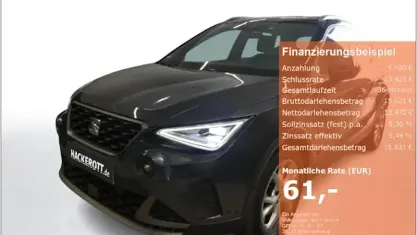 Gebraucht Seat Arona FR 110 PS (80 kW) 2023 Grau SUV