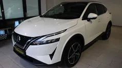 Weiß weissmet. metallic Gebraucht 2022 Nissan Qashqai 360º SUV | 23.450 € (Guter Preis)