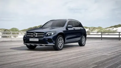 Gebraucht Mercedes GLC250 AMG 211 PS (155 kW) 2017 Manufaktur exklusiv cavansitblau metallic SUV