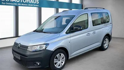 Gebraucht VW Caddy 122 PS (89 kW) 2022 Silber Van / Kleinbus