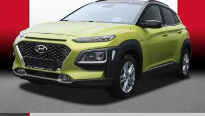 Gebraucht Hyundai Kona Premium 105 PS (77 kW) 2020 Gelb SUV