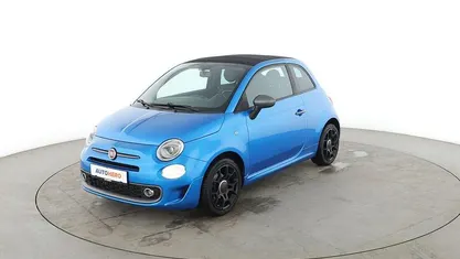Blau Gebraucht 2017 Fiat 500C S Cabrio | 9.290 € (Fairer Preis)