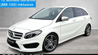 Gebraucht Mercedes B220 Business 184 PS (135 kW) 2018 Weiss zirrusweiß Van / Kleinbus