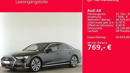 Gebraucht Audi A8 Sport 449 PS (330 kW) 2021 Limousine
