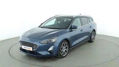 Gebraucht Ford Focus Titanium 120 PS (88 kW) 2020 Blau Kombi